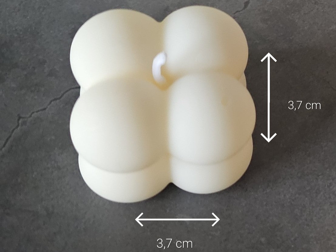 Bubblewürfel Kerzen, farbig